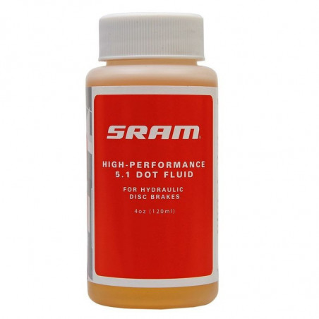LIQUIDO DE FRENOS HIDRAULICOS SRAM 5.1 DOT 120 ml