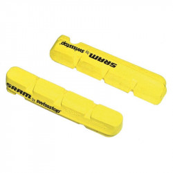 JUEGO DE ZAPATAS SRAM LLANTA CARBONO AMARILLO CARRETERA