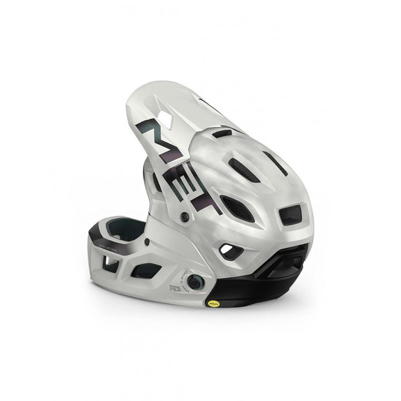 CASCO MET PARACHUTE MCR MIPS BLANCO IRIDISCENTE MATE