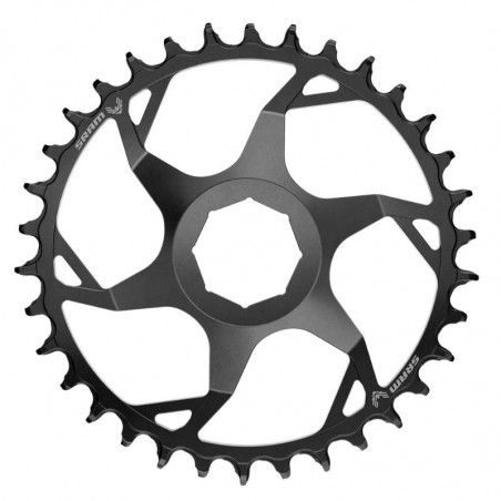 PLATO E-BIKE SRAM T-TYPE DIRECT MOUNT 36 DIENTES PARA BROSE ACERO NEGRO