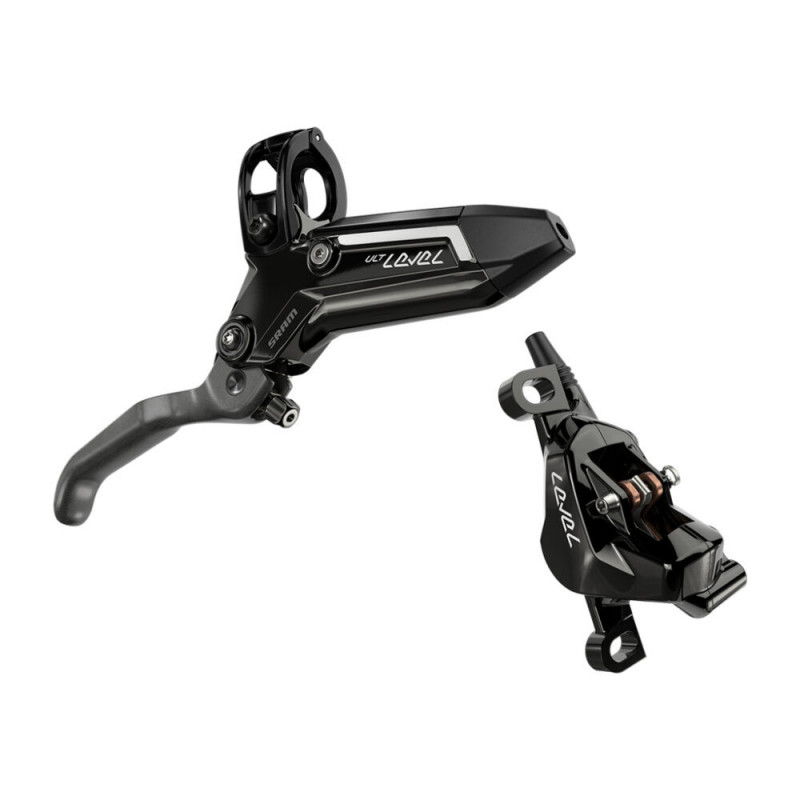 FRENO SRAM LEVEL ULTIMATE STEALTH 2 PISTONES MANETA CARBONO BLACK ANOD DELANTERO 950MM C1