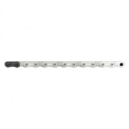 CADENA SRAM GX T-TYPE EAGLE SOLIDPIN 126 ESLABONES 12V POWERLOCK PLATA