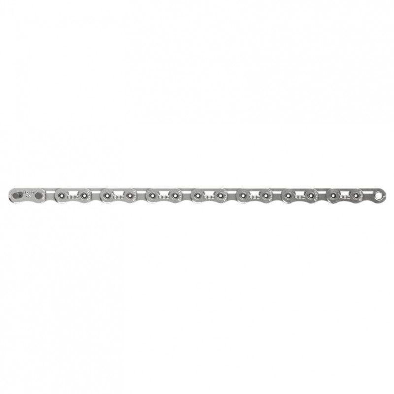 CADENA SRAM RED E1 FLATTOP 114 ESLABONES POWERLOCK 12V PLATA E1