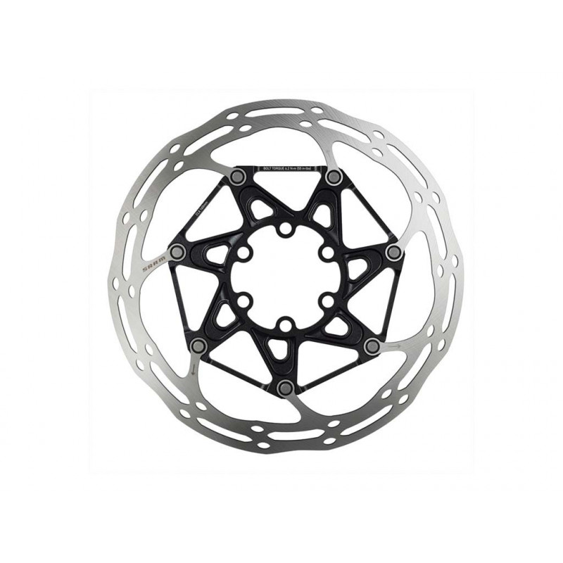 SRAM DISCO FRENO CENTERLINE 2PZ 180MM 6T.TI BLK (BISELADO)