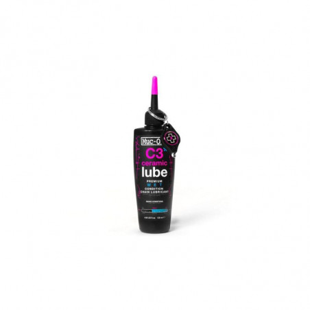 ACEITERA LUBRICANTE MUC-OFF C3 PREMIUM CERAMICO CLIMA HUMEDO 120 ml